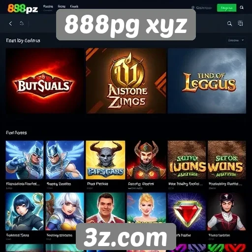 888pg xyz oferece uma plataforma diversificada de jogos